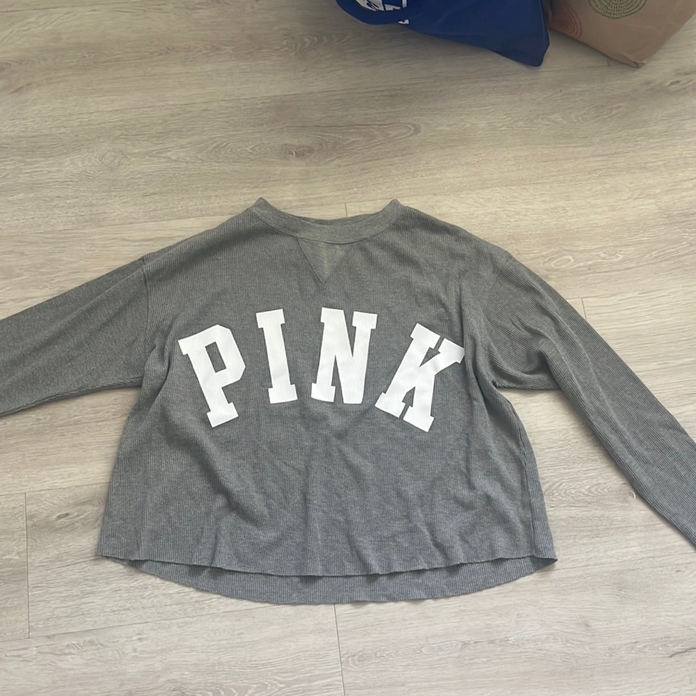 Victoria’s Secret pink shirt